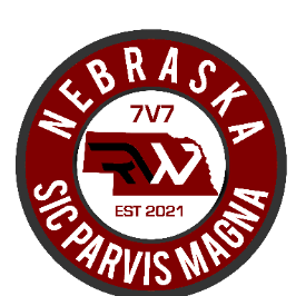 Nebraska Red Wolves 7v7 Football ~ Lincoln, NE Logo