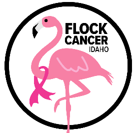 Flock Cancer Idaho Incorporated Logo