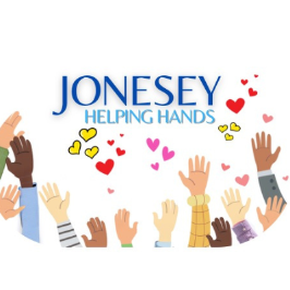 Jonesey Helping Hands Logo