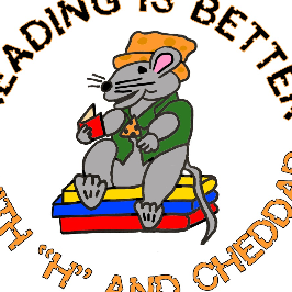 Reading is Better with H and Cheddar Logo