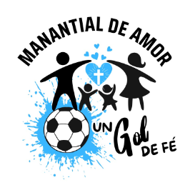 MANANTIAL DE AMOR UN GOL DE FE Logo