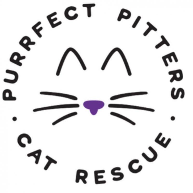 Purrfect Pitters Cat Rescue Logo