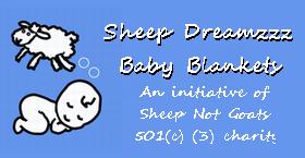Sheep Not Goats Inc dba Sheep Dreamzzz Baby Blankets Logo