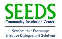 SEEDS Community Resolution Center Logo