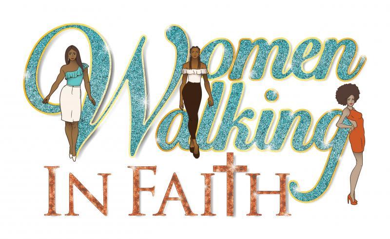 Women Walking In Faith Logo